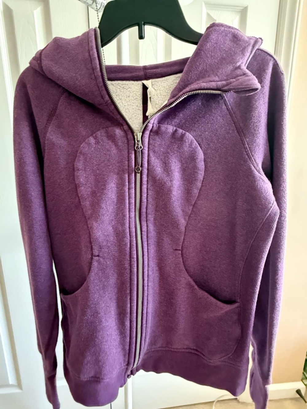 lululemon athletica Plum Full-Zip Scuba Hoodie
